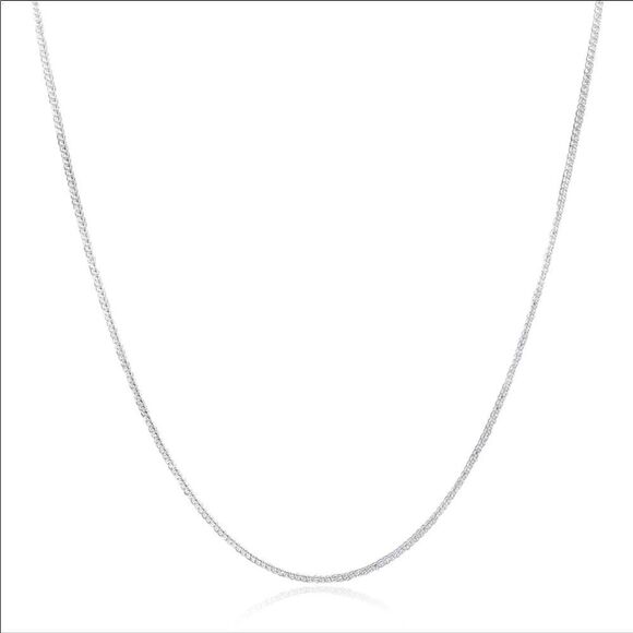 Sterling Silver Cable Link Chain Lobster Clasp Closure Necklace 27” Jewerly NEW - Picture 3 of 4